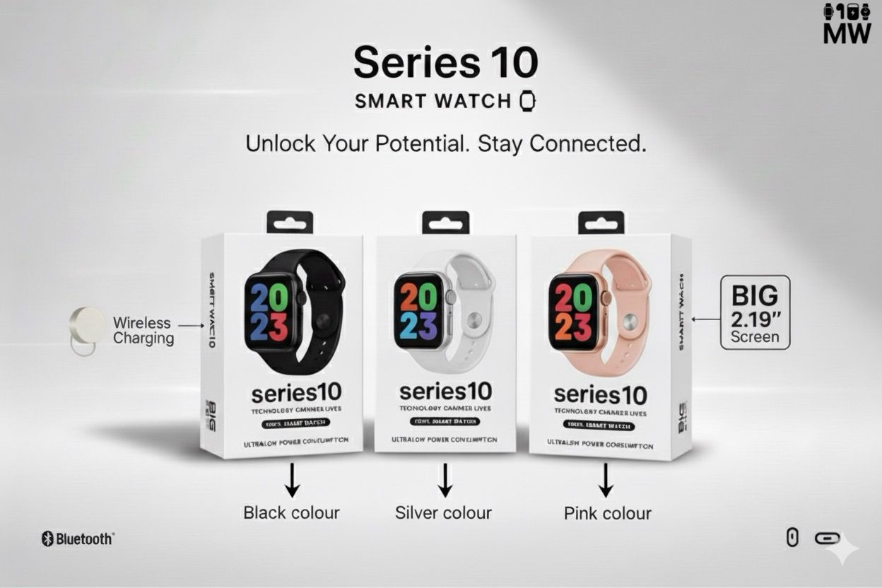 Series 10 Single Strap Smart Watch ⌚️ with charger 🔌 (New Arrival / Latest Model) (Premium Quality) (Best Price) 🔥