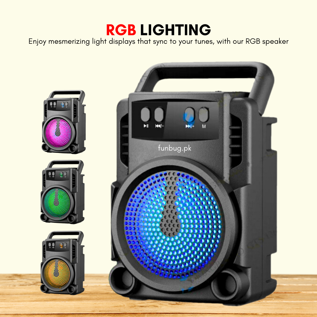 FunBug Wireless Mini Bluetooth Speaker ~ Rechargeable Portable Speakers