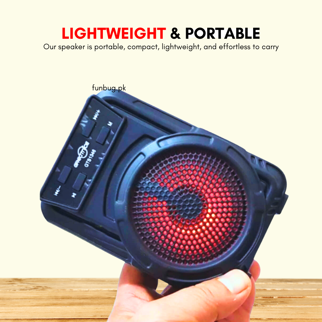 FunBug Wireless Mini Bluetooth Speaker ~ Rechargeable Portable Speakers