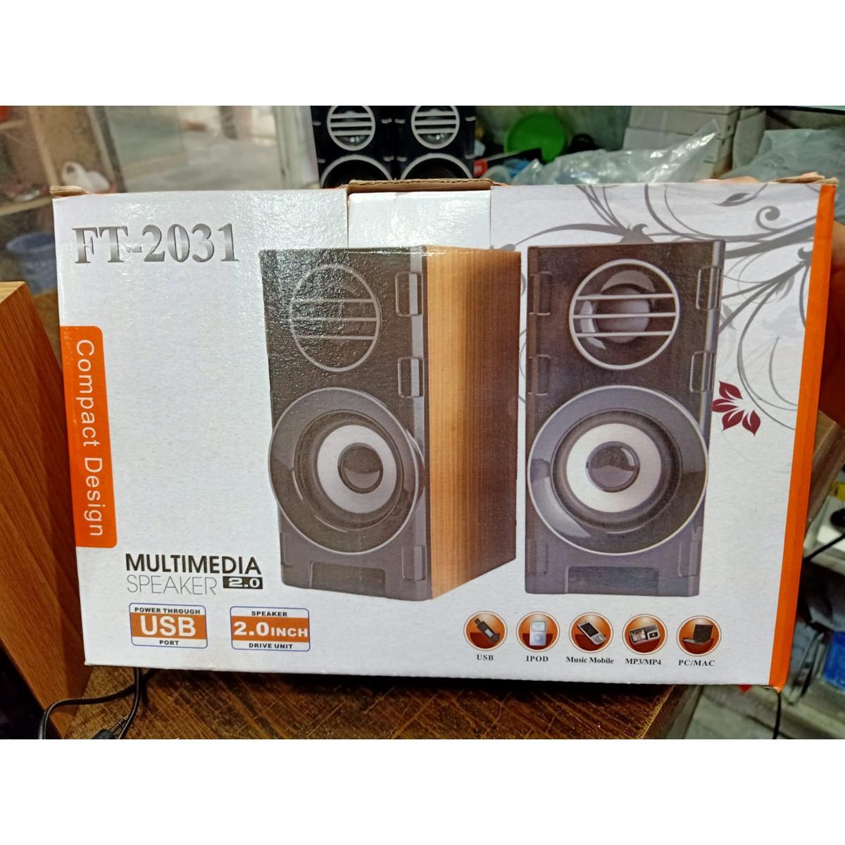 Latest FT 2031 SPEAKERS FOR LAPTOP AND PC / good Quality