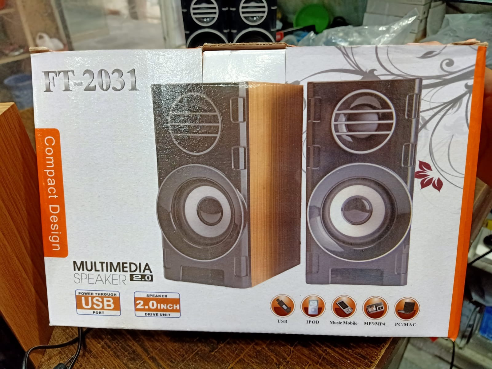 Latest FT 2031 SPEAKERS FOR LAPTOP AND PC / good Quality