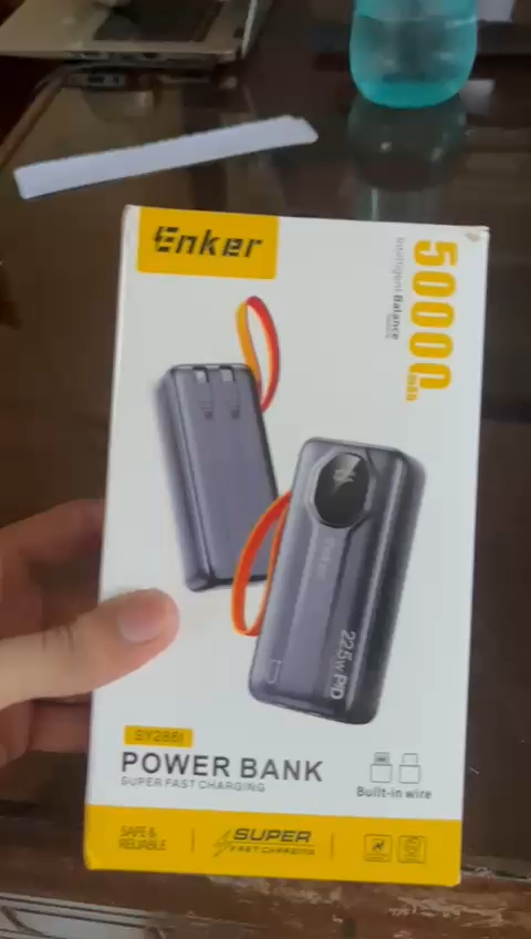 Enker 50000mAh Power Bank SY268 – Super Fast Charging