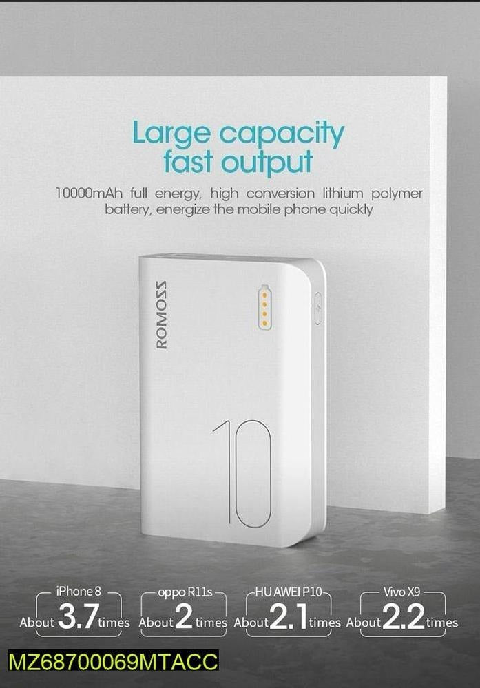 100% Original ROMOSS SW10 PF 22.5W 10000mAh Power Bank