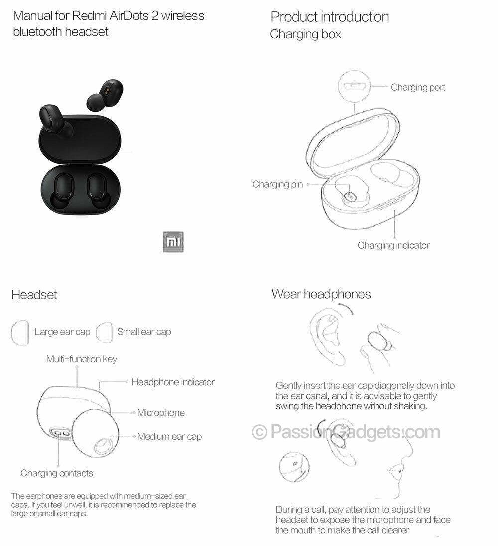 Xiaomi Redmi Airdots 2 Wireless Bluetooth